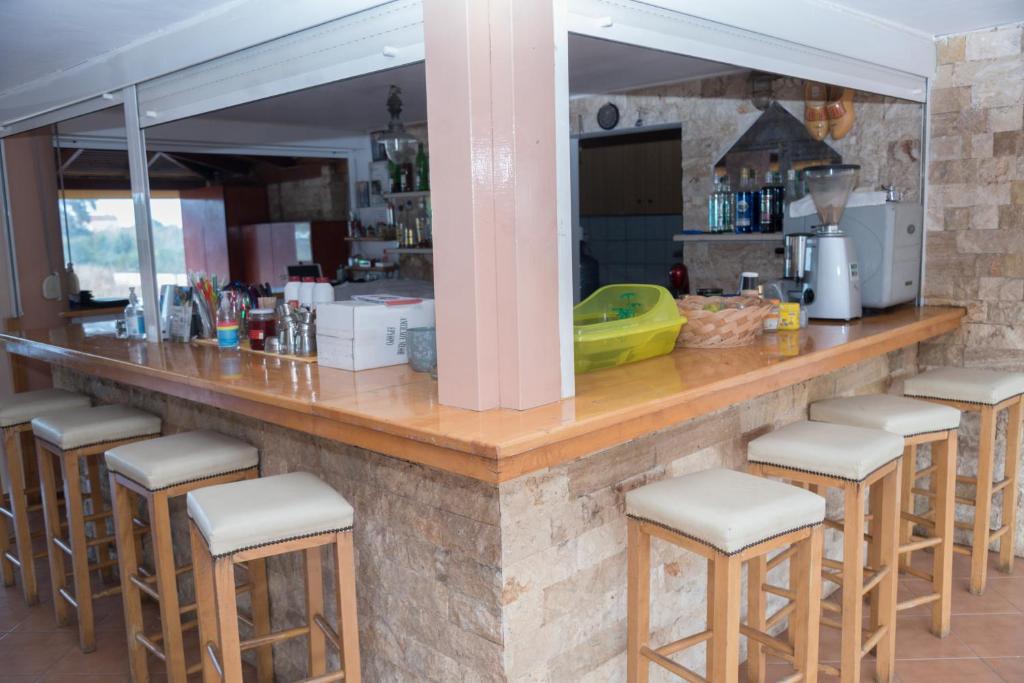 Kuchyň nebo kuchyňský kout v ubytování Sunset Apartments