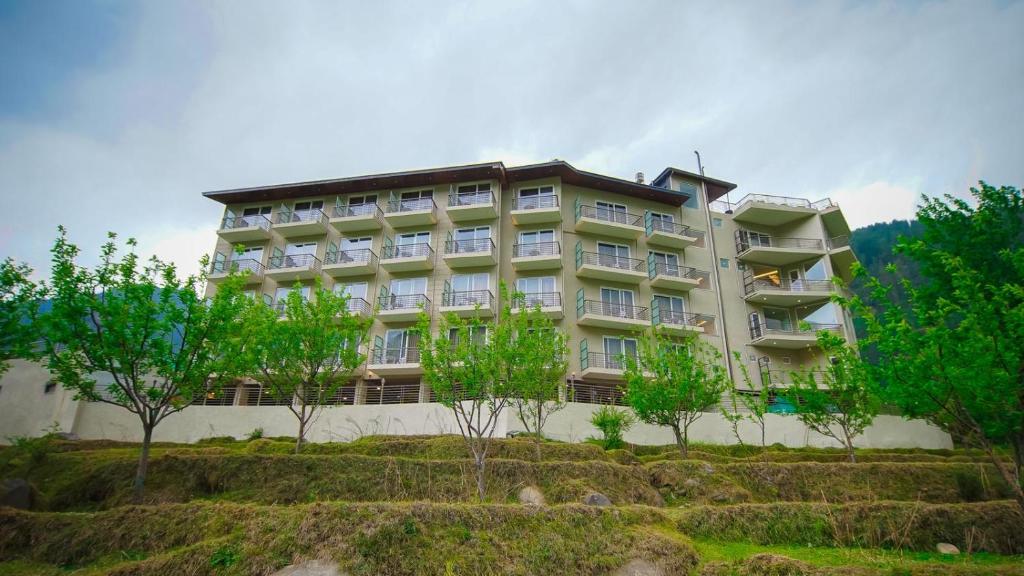 Zahrada ubytování juSTa Grand View Resort & Spa, Manali