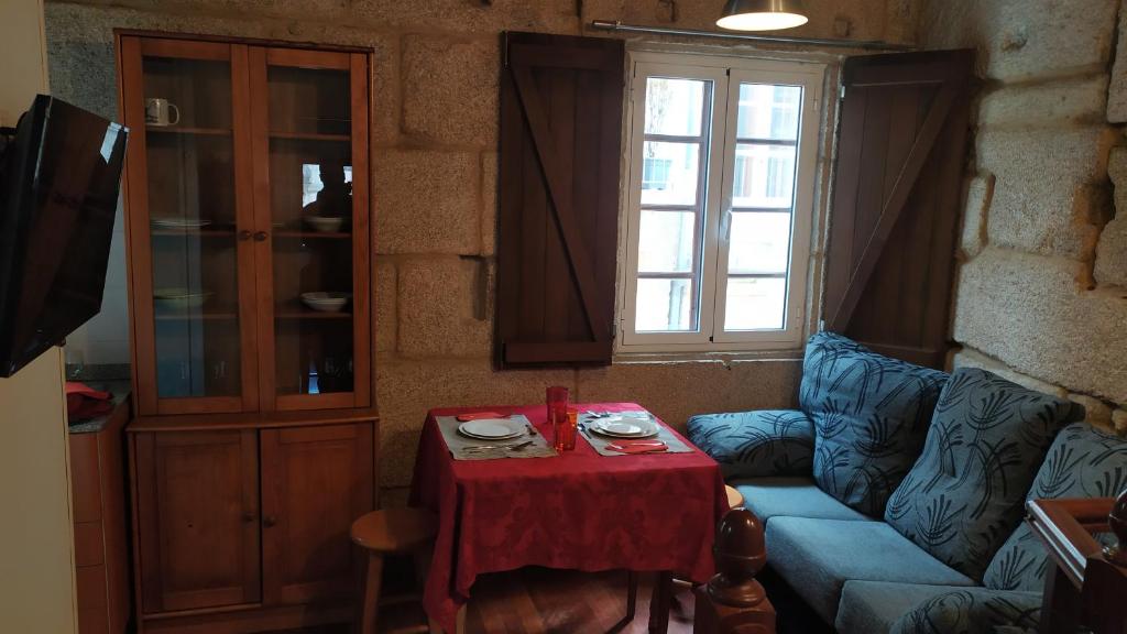 Posedenie v ubytovaní Precioso apartamento acogedor en el centro de Vigo