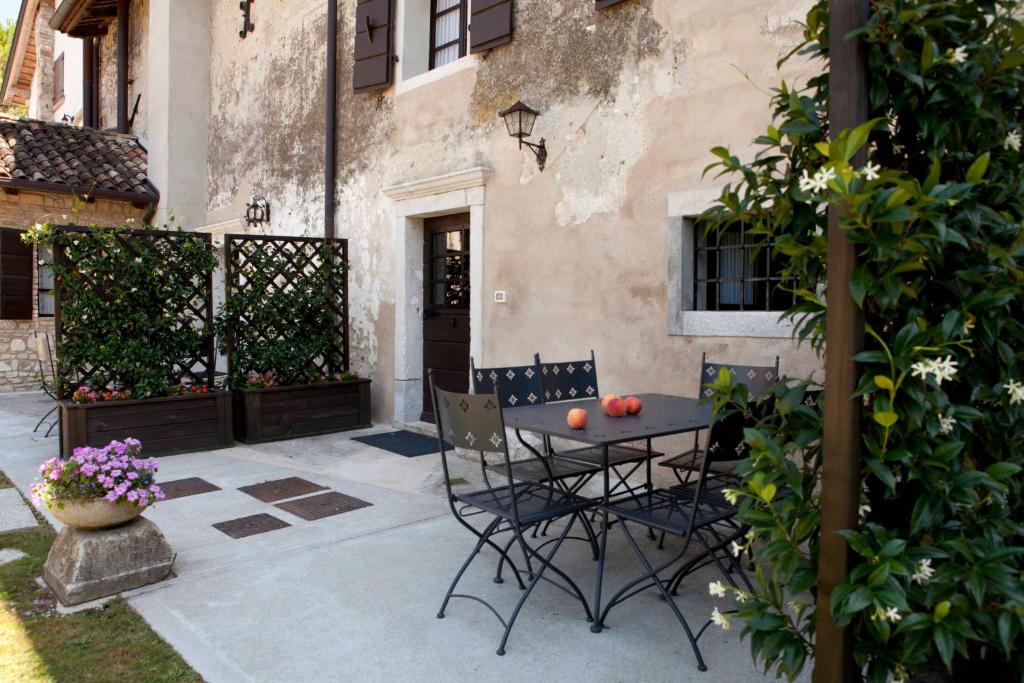 Patio alebo iná vonkajšia časť ubytovania Ca' Marisa Aquileia