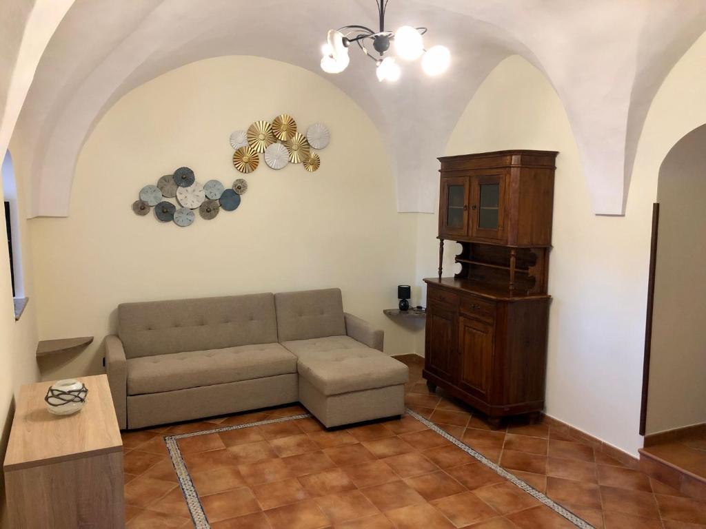 Część wypoczynkowa w obiekcie Villa Oasi Dei Sogni