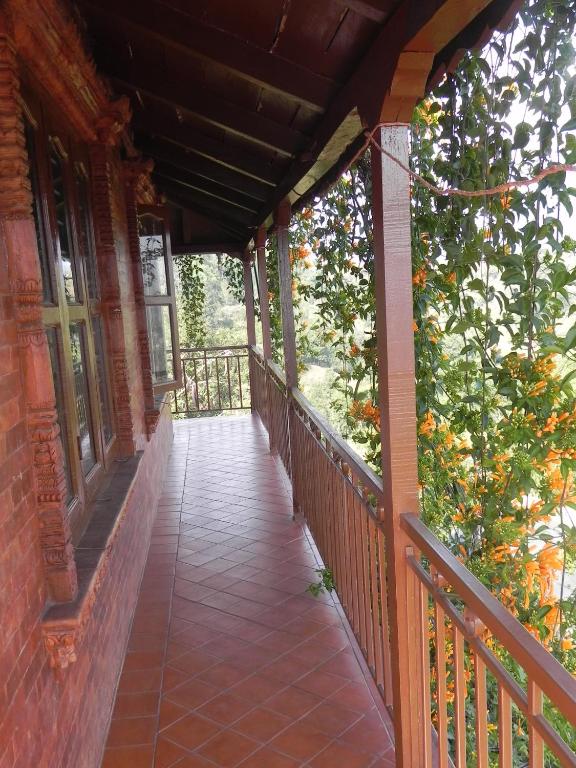Balkón nebo terasa v ubytování Rupa View Guest house