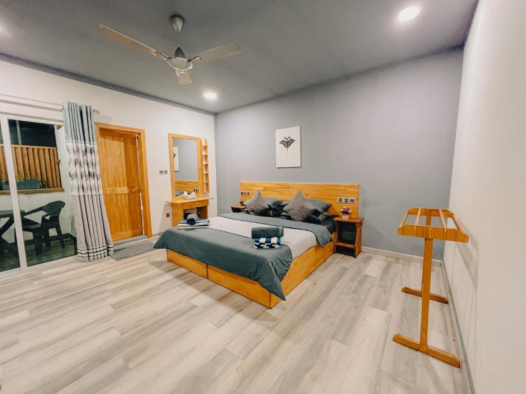 Posezení v ubytování Mahchavaru Maldives