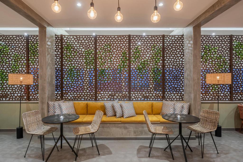 Posezení v ubytování Buganvilia Studio Hotel