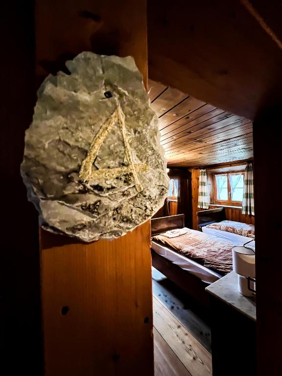Postel nebo postele na pokoji v ubytování Albergo Ristorante Selva