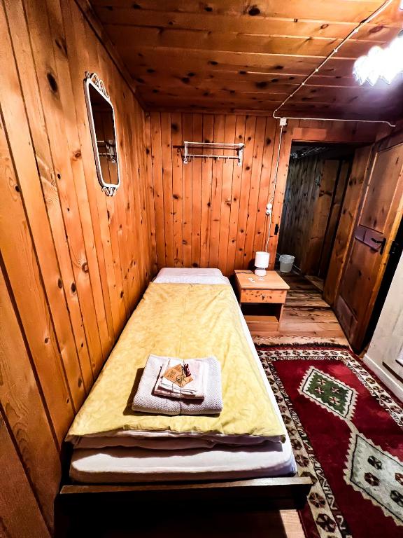Postel nebo postele na pokoji v ubytování Albergo Ristorante Selva