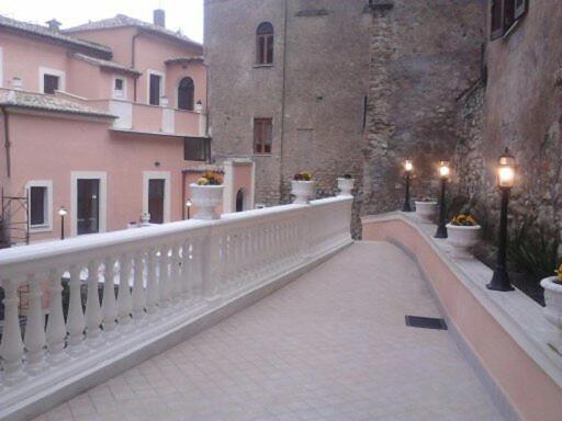 The building in which a panziókat is located