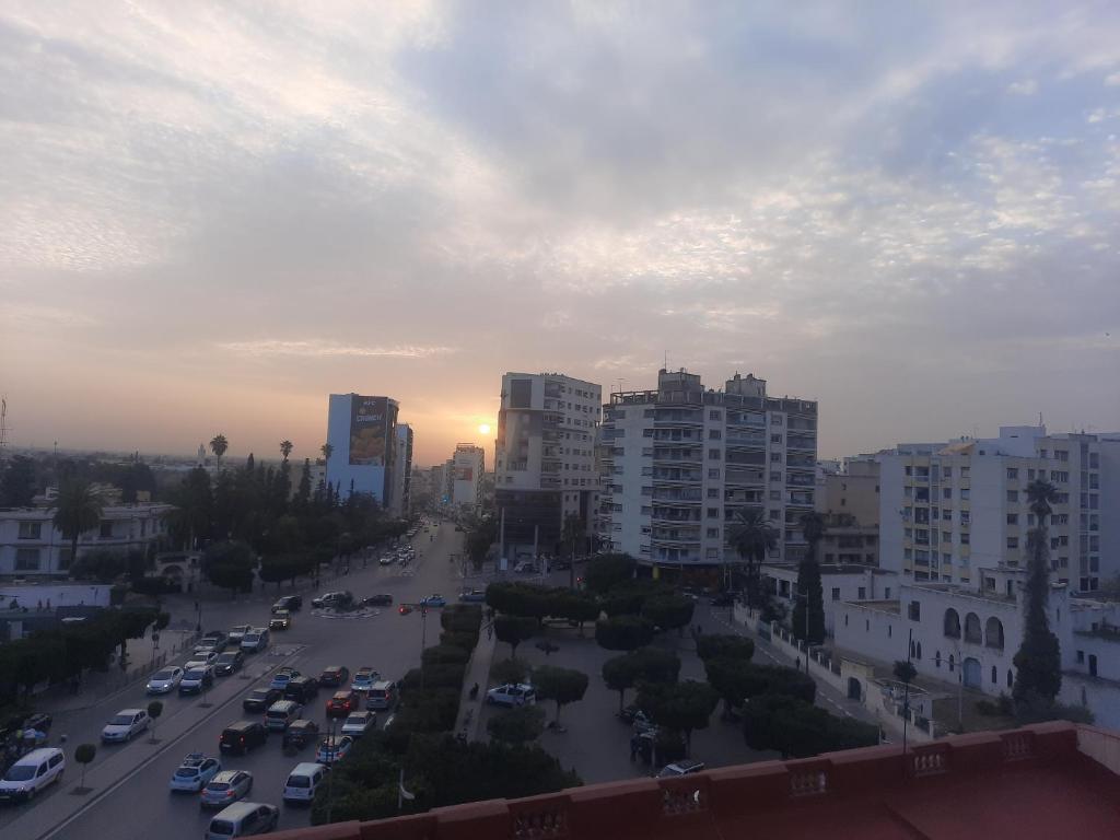 Nespecifikovaný výhled na destinaci Meknes nebo výhled na město při pohledu z hotelu