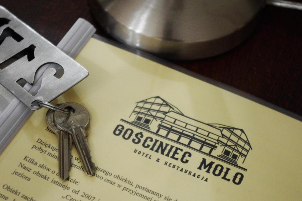 Certifikát, ocenenie alebo iný dokument vystavený v ubytovaní Gościniec Molo