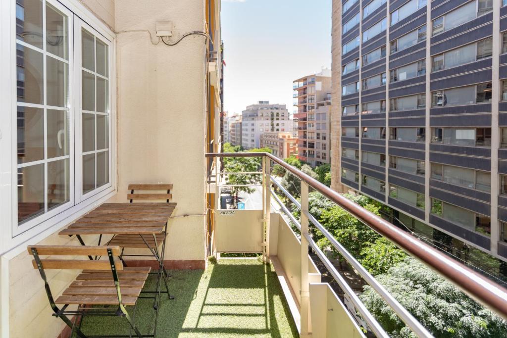 Balkón nebo terasa v ubytování Big Room Happy Alicante