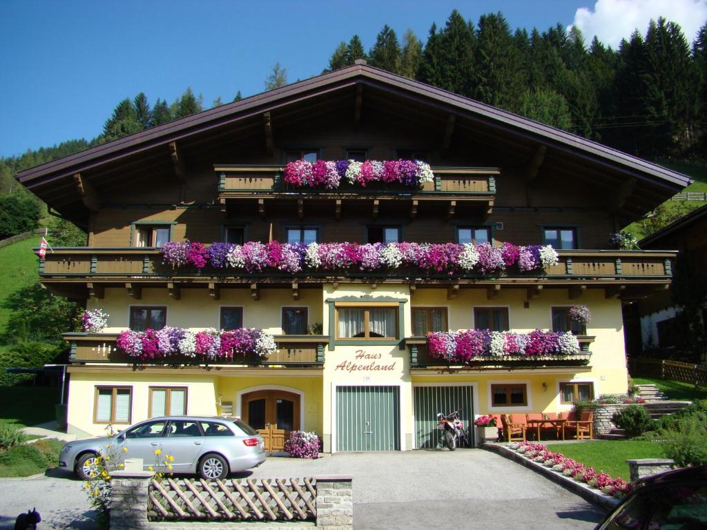Zahrada ubytování Haus Alpenland