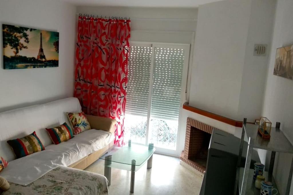 Łóżko lub łóżka w pokoju w obiekcie Casa Gazules