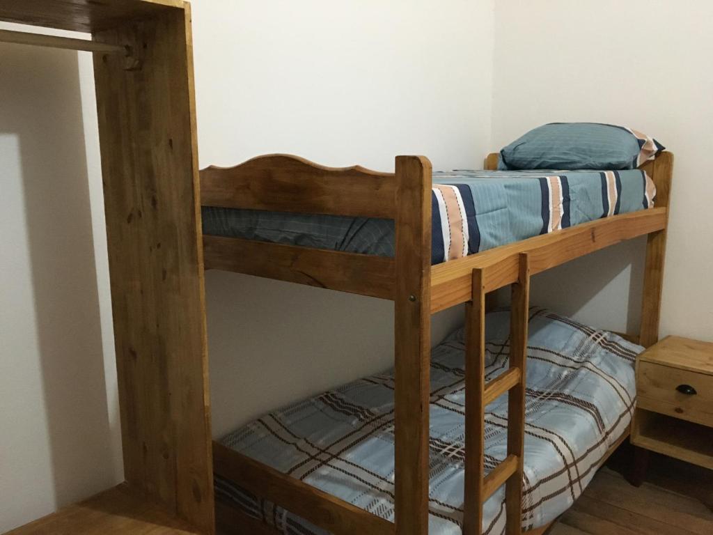 Postel nebo postele na pokoji v ubytování Posada Enki