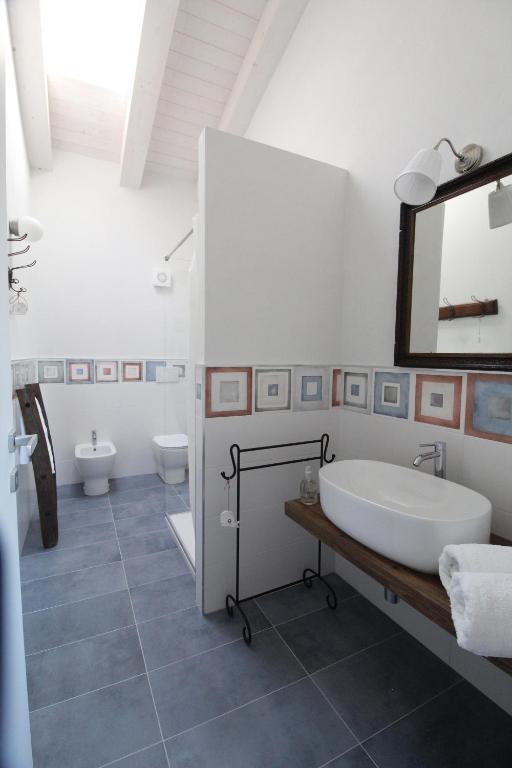 Kúpeľňa v ubytovaní Il Fienile di Sordevolo B&B