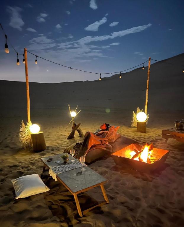 Příroda nedaleko luxury tent