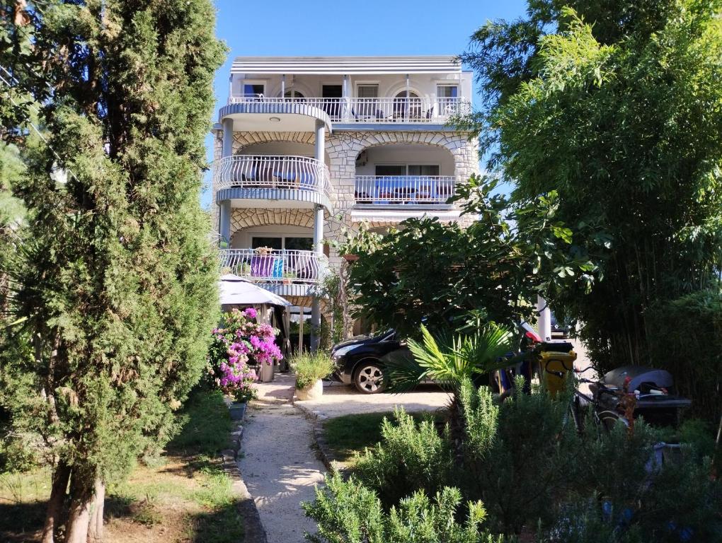 Zahrada ubytování Apartments Ana - Rovinj