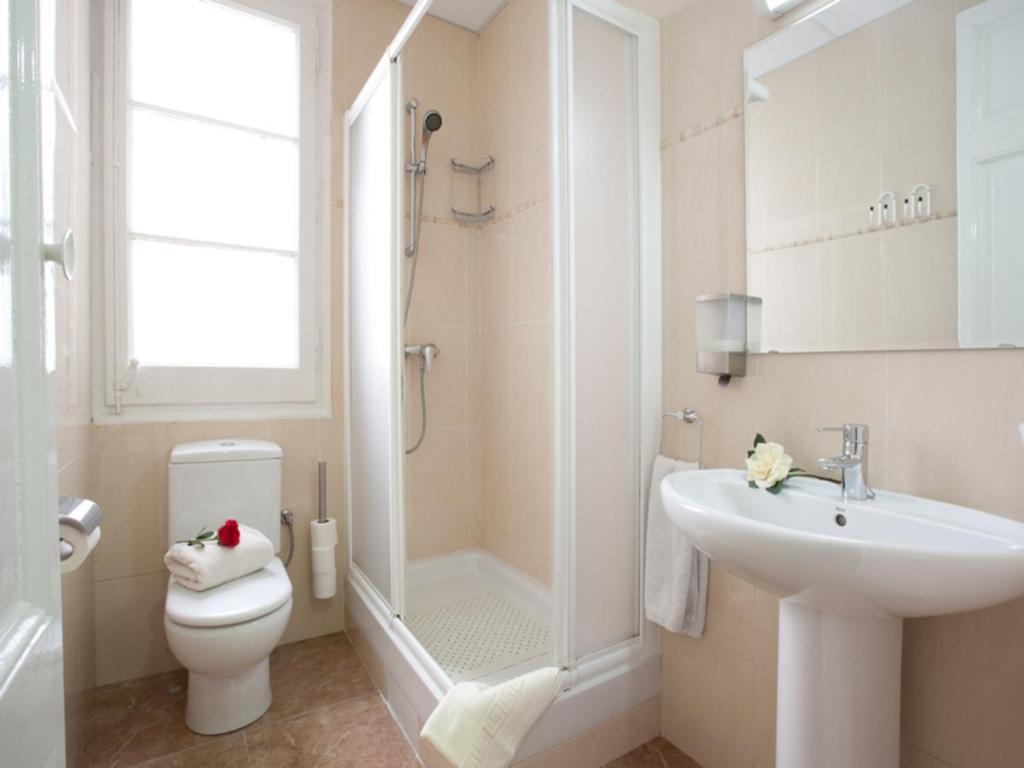 Koupelna v ubytování Hostal Felipe 2