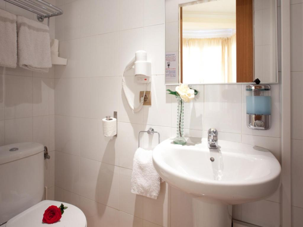 Koupelna v ubytování Hostal Felipe 2