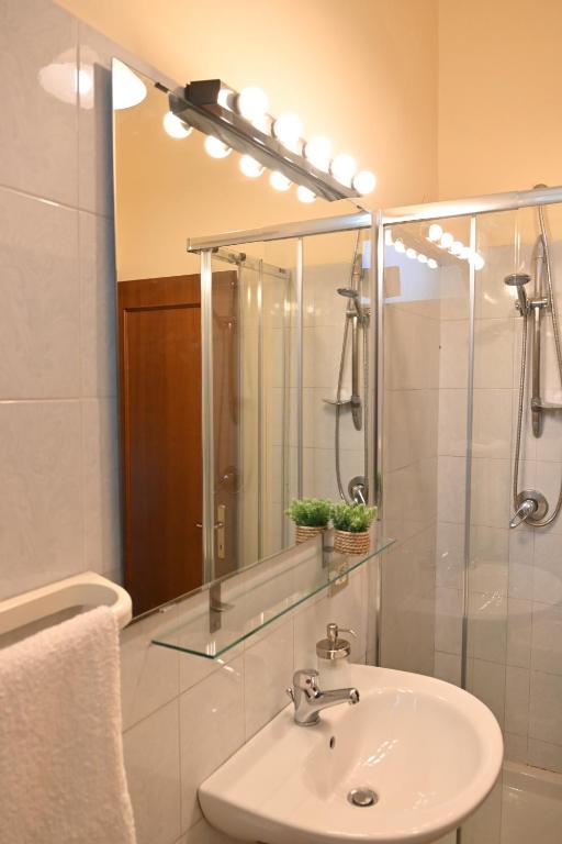 Koupelna v ubytování B&B a Capua - I PORTICI del centro