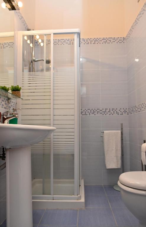 Koupelna v ubytování B&B a Capua - I PORTICI del centro