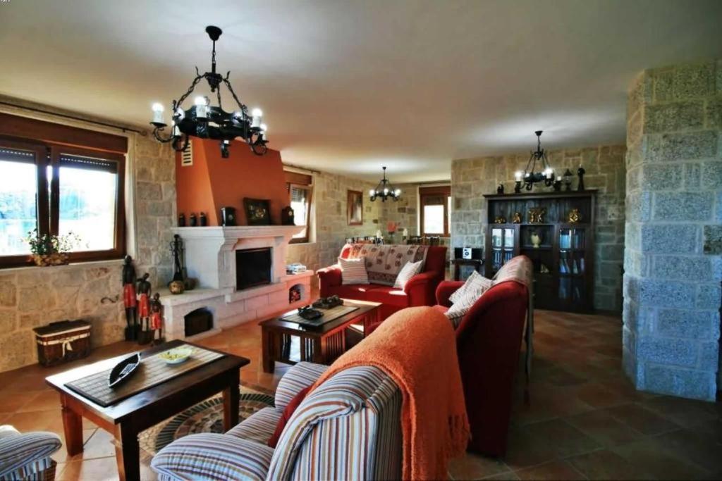 Część wypoczynkowa w obiekcie Casa Os Castelos