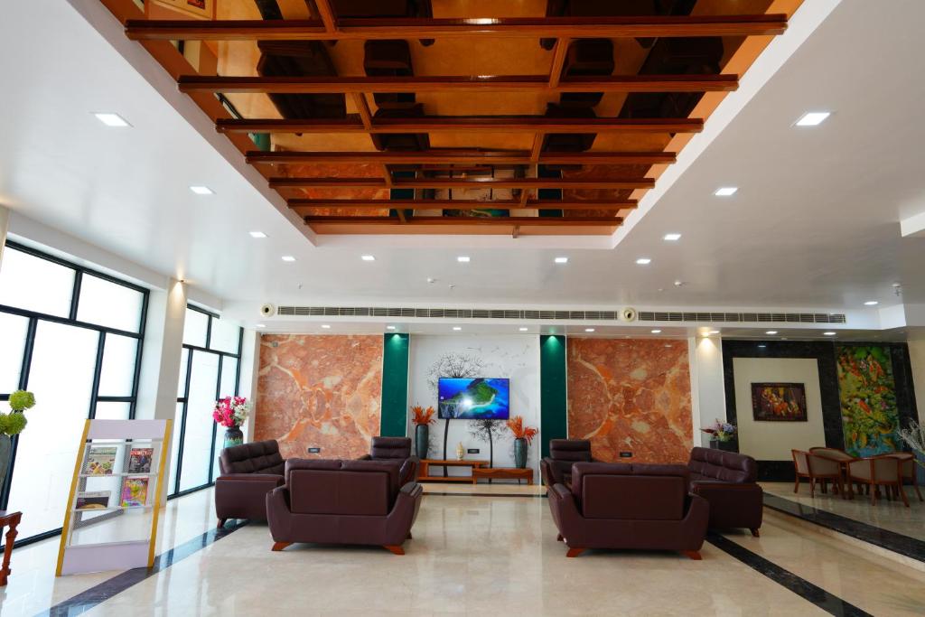 Posezení v ubytování ECONOH HOTEL