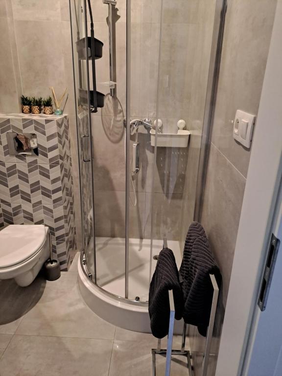 Kúpeľňa v ubytovaní Prokocim Apartments