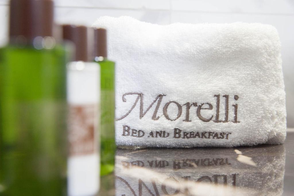 Certifikát, hodnocení, plakát nebo jiný dokument vystavený v ubytování B&B Morelli Home