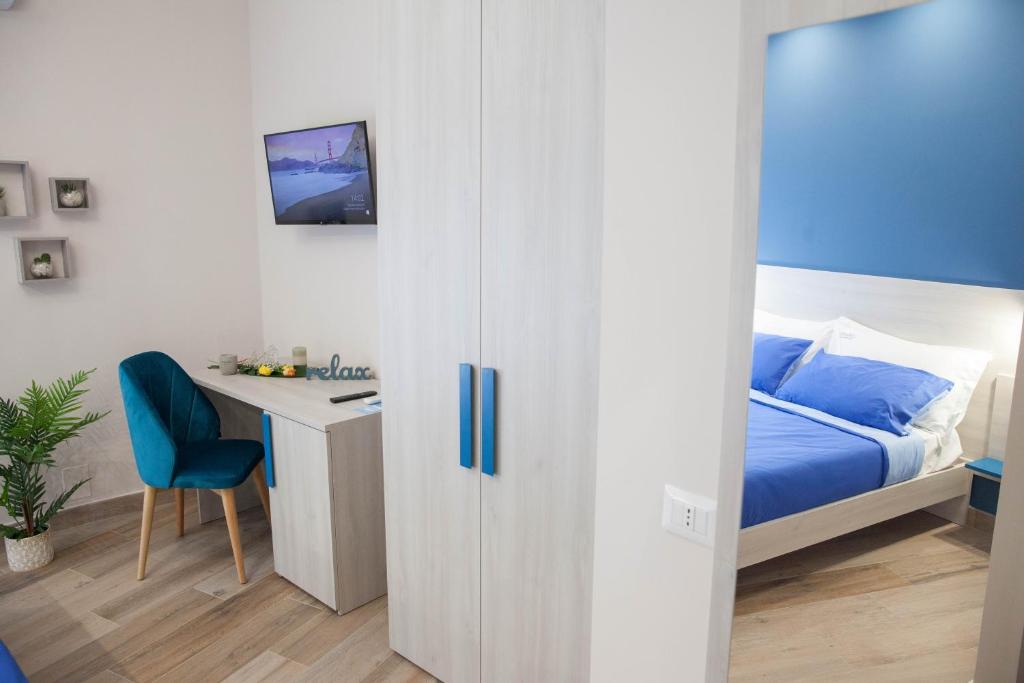 Postel nebo postele na pokoji v ubytování B&B Morelli Home