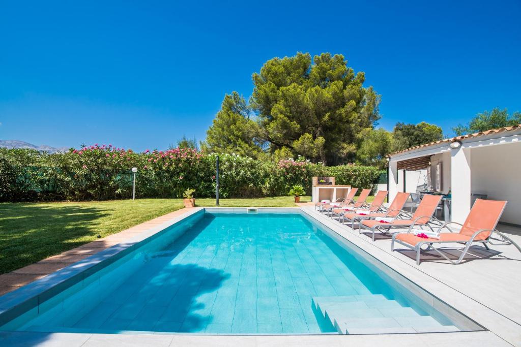 Bazén v ubytování Ideal Property Mallorca - Casa Encinar nebo v jeho okolí