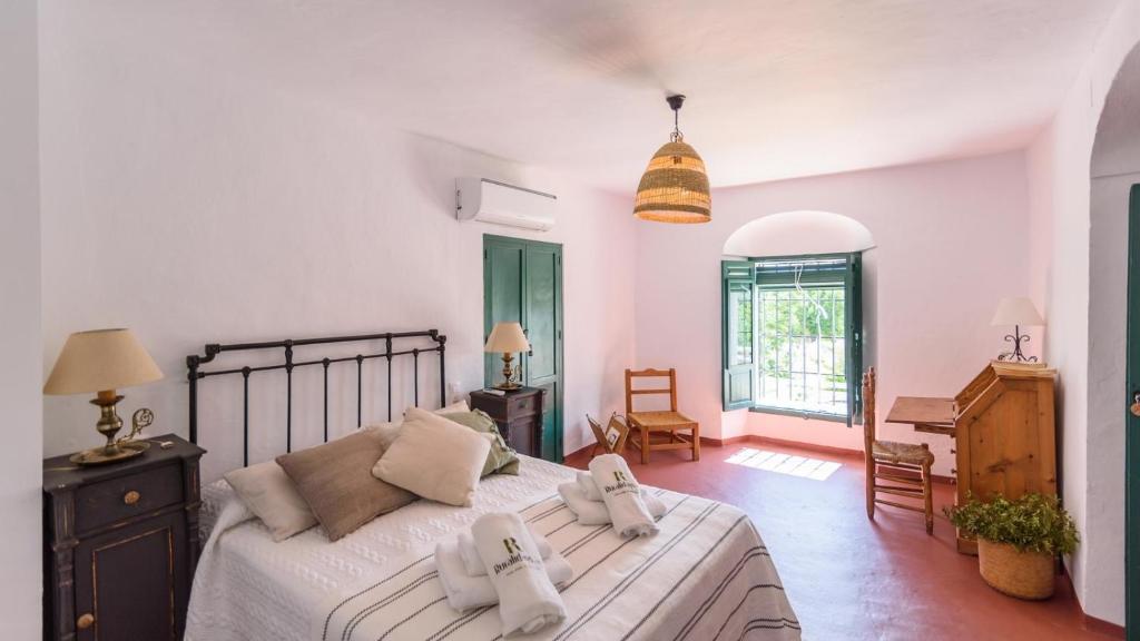 Postel nebo postele na pokoji v ubytování Finca Buytrón Montilla by Ruralidays