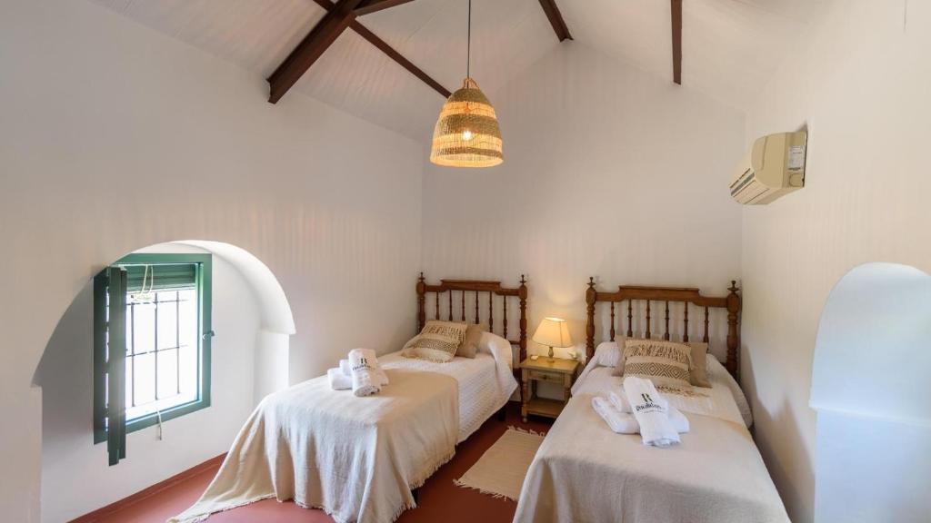 Postel nebo postele na pokoji v ubytování Finca Buytrón Montilla by Ruralidays