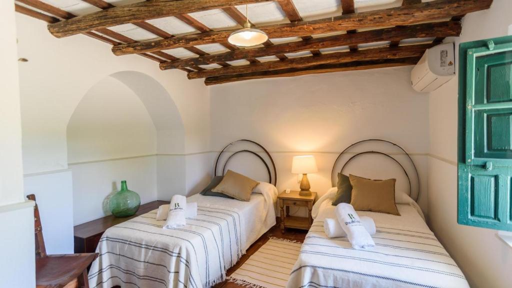 Postel nebo postele na pokoji v ubytování Finca Buytrón Montilla by Ruralidays