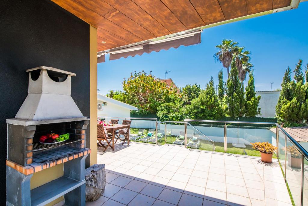 Balkón alebo terasa v ubytovaní Ideal Property Mallorca - Romani Can Picafort