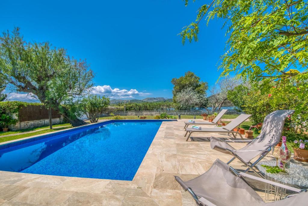 Bazén v ubytování Ideal Property Mallorca - Villa Encantada nebo v jeho okolí