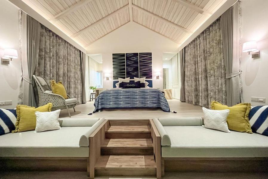 Posezení v ubytování Shantaa Resort, Kohkood