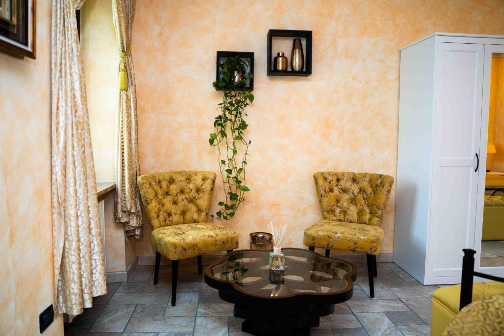 Posezení v ubytování Agriturismo Rihane