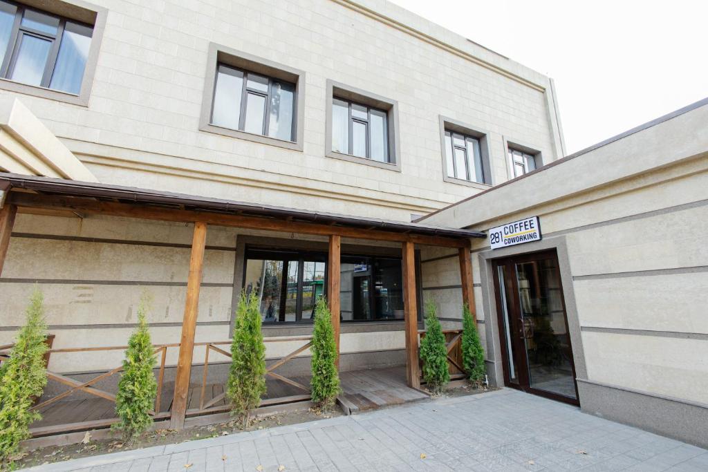 Budova, kde se hostel nachází