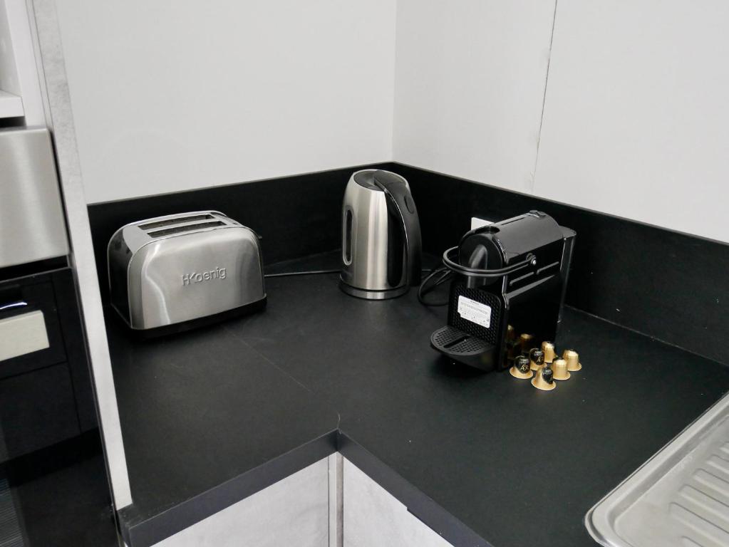 Kuchnia lub aneks kuchenny w obiekcie En Vau - Coliving - Mas des Sous Bois