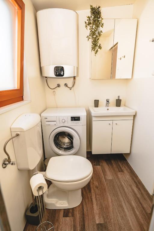 Kúpeľňa v ubytovaní Mobile home Silence