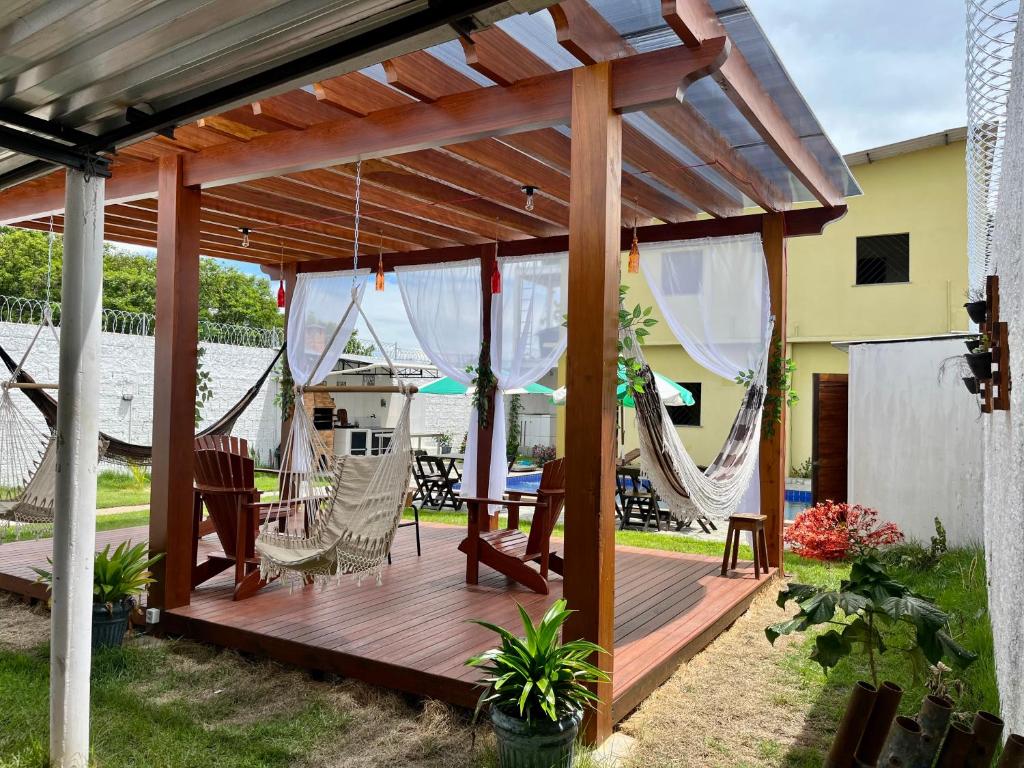 Patio nebo venkovní prostory v ubytování Casa Boto Tucuxi 1