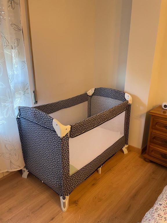 Postel nebo postele na pokoji v ubytování San Pablo, piso céntrico
