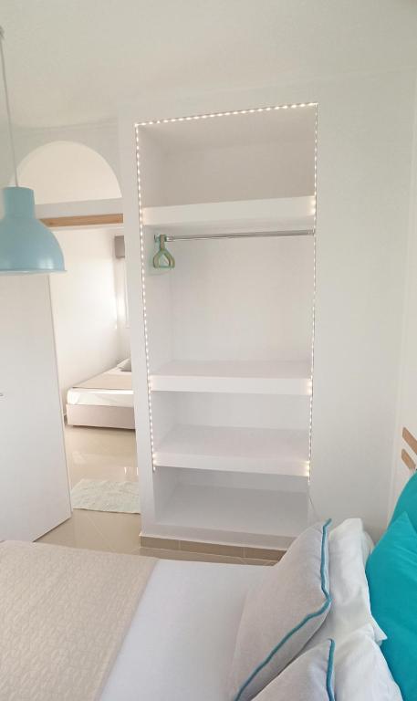 A bed or beds in a room at Newly Built All Season Resort