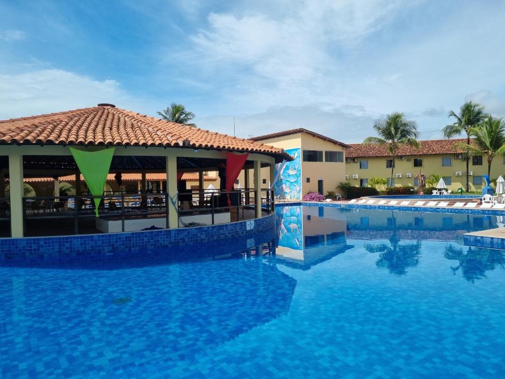 Bazén v ubytování LC TEMPORADAS PORTOBELLO PARK HOTEL nebo v jeho okolí