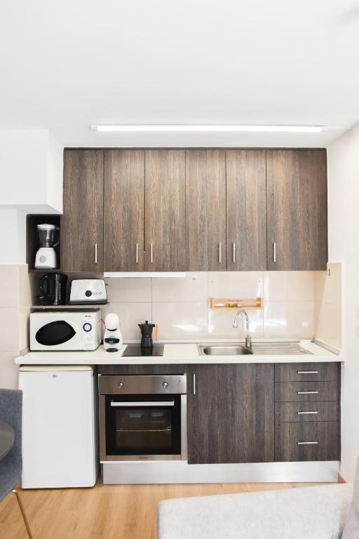 Köök või kööginurk majutusasutuses NEU II - Nuevo! Céntrico estudio en Pas de la Casa HUT2-8055