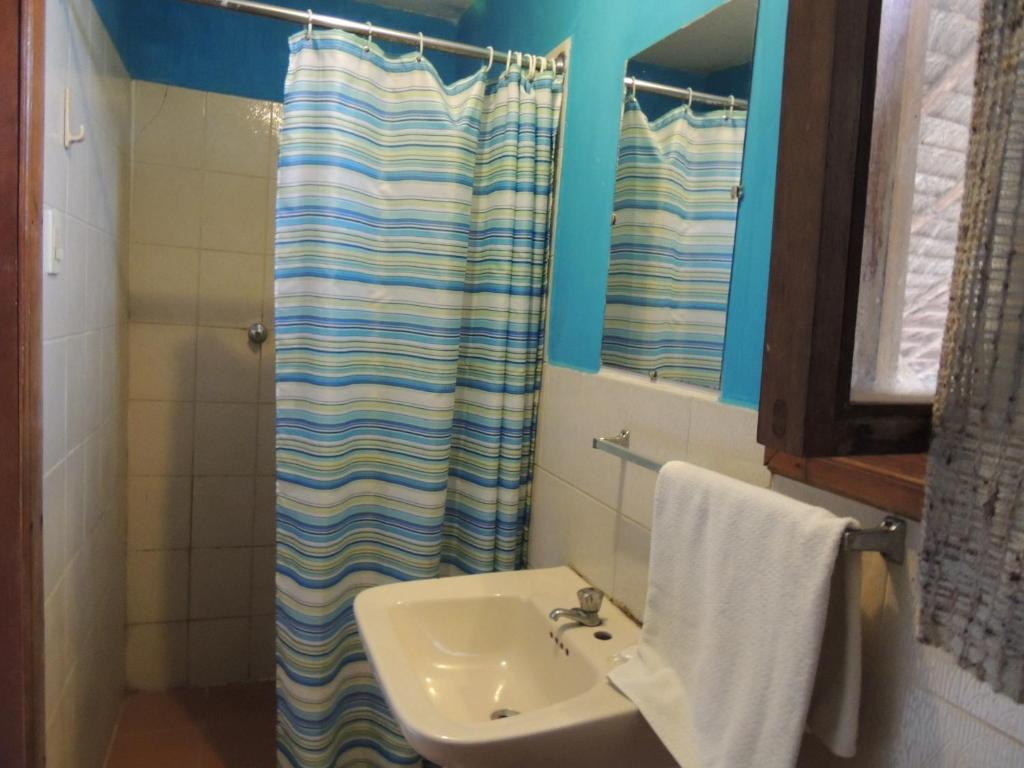 Koupelna v ubytování Hotel El Albergue Español