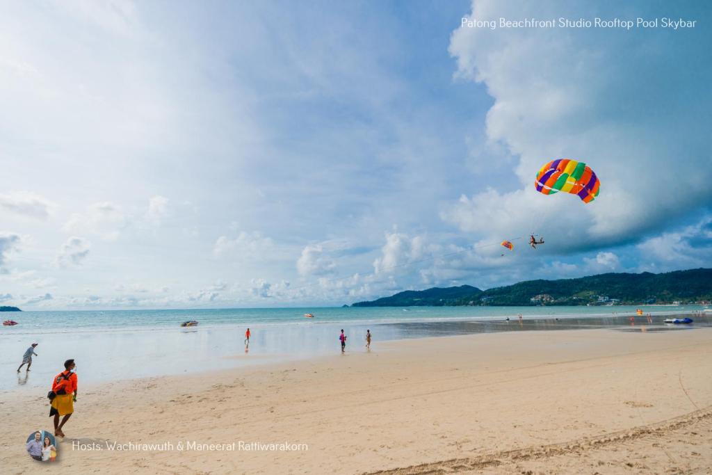 تصویر اتاق‌های ✪✪✪✪✪ Patong Beachfront Studio Rooftop Pool Skybar - تصویر ۲
