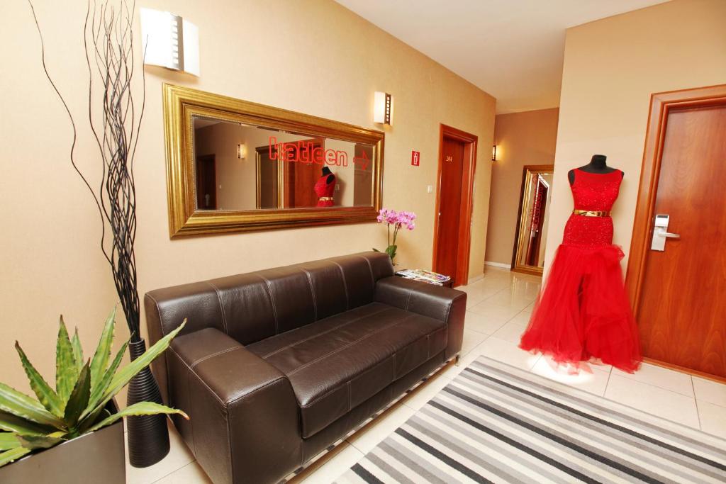 Posezení v ubytování City Hotel Nitra with free parking