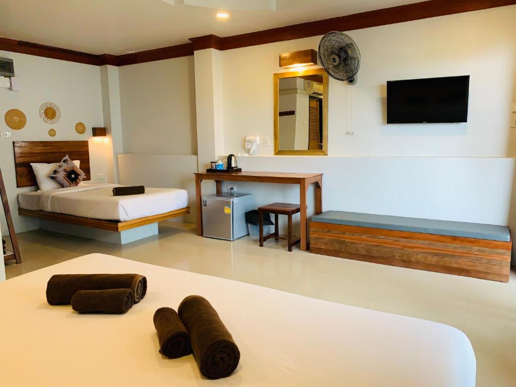 Koh Tao Heritage - Habitación Triple Estándar