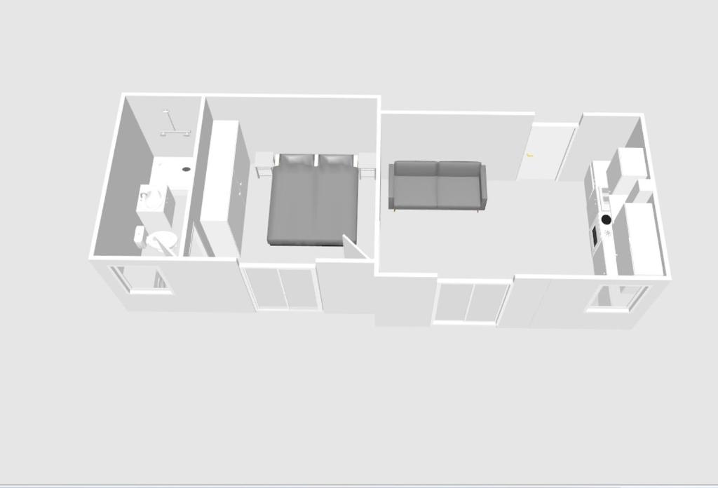 Plan piętra w obiekcie Maria‘s Apartment